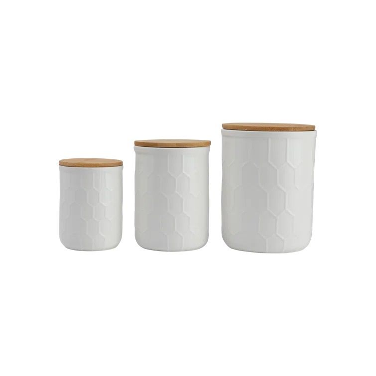 Scandinavian Kitchen Canister Set Small thumbnail 3