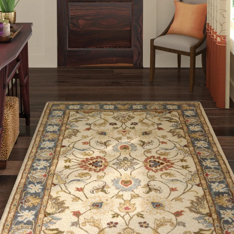 Buckhill Handmade Wool Tan Rug thumbnail 3