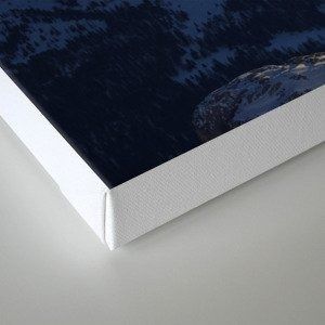 Sunrise over the Alps Canvas Print thumbnail 2