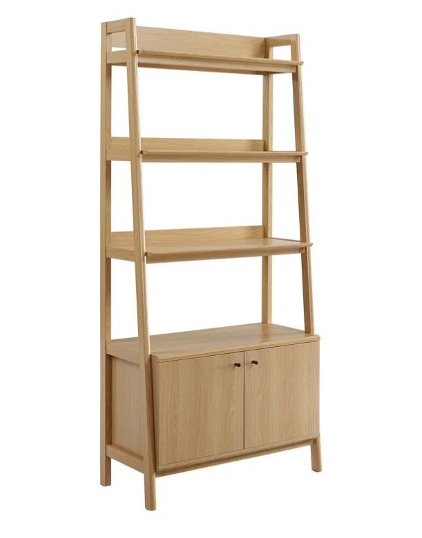 Chic Oak Bookcase thumbnail 2