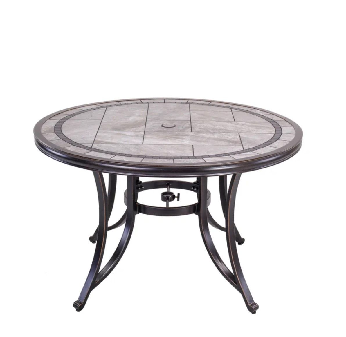 Jacque Concrete Outdoor Dining Table thumbnail 4