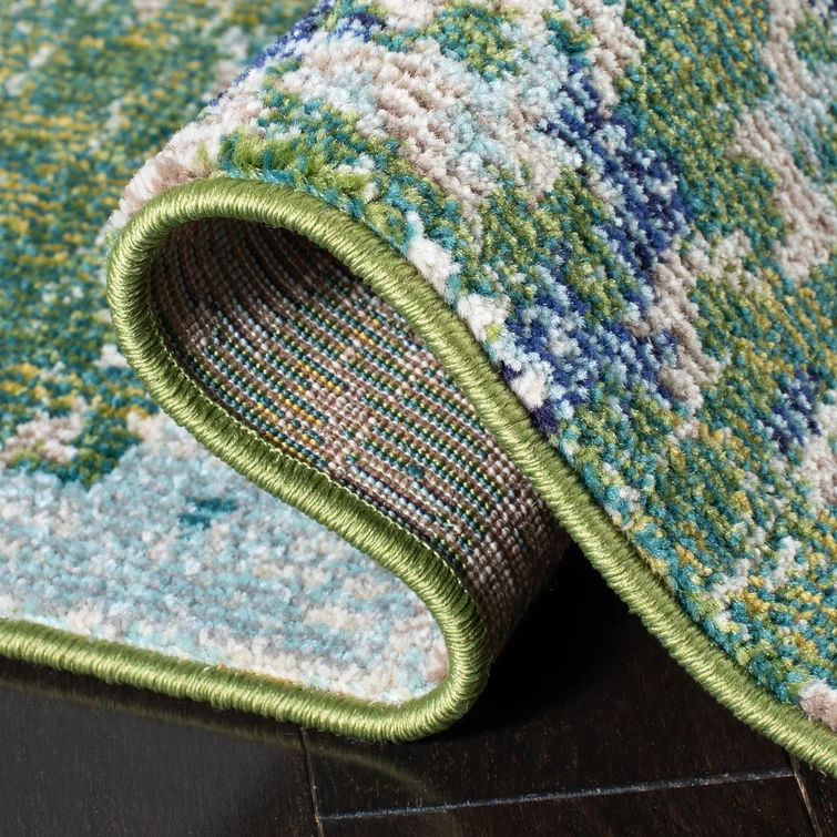 Hewson Performance Green/Turquoise Rug thumbnail 2