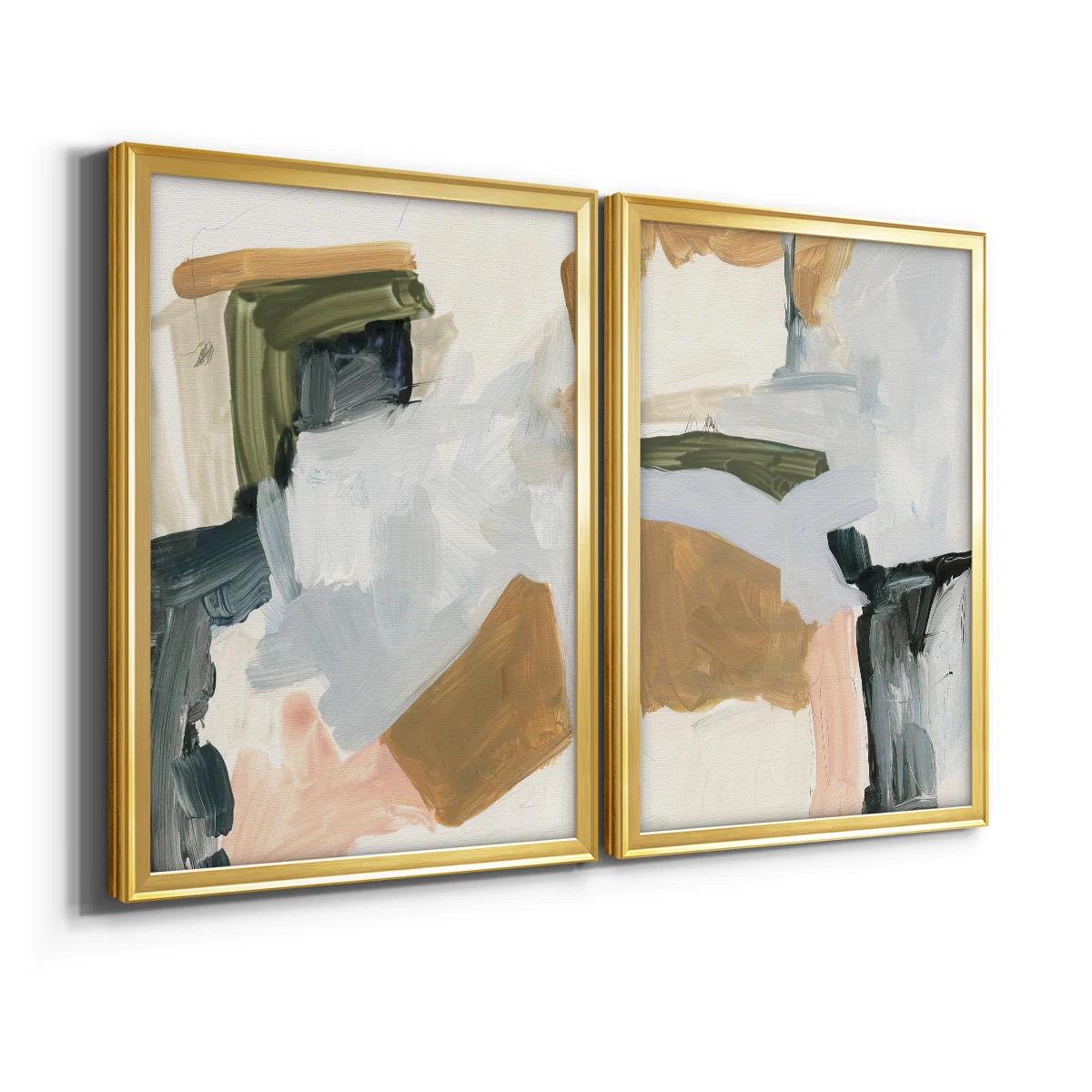 Palette Meld I 2 Piece Single Picture Frame Painting Set on Canvas thumbnail 3