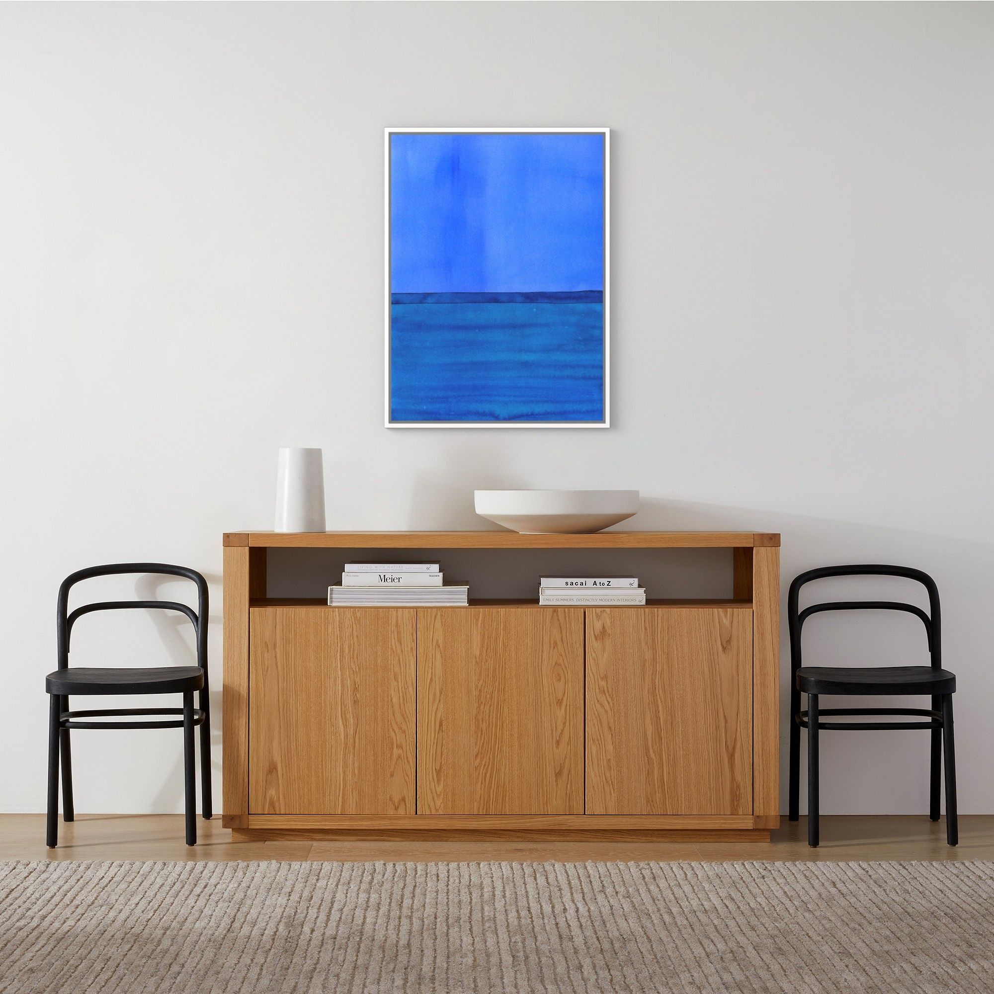 Color Horizon Framed Wall Art 30X40 thumbnail 2