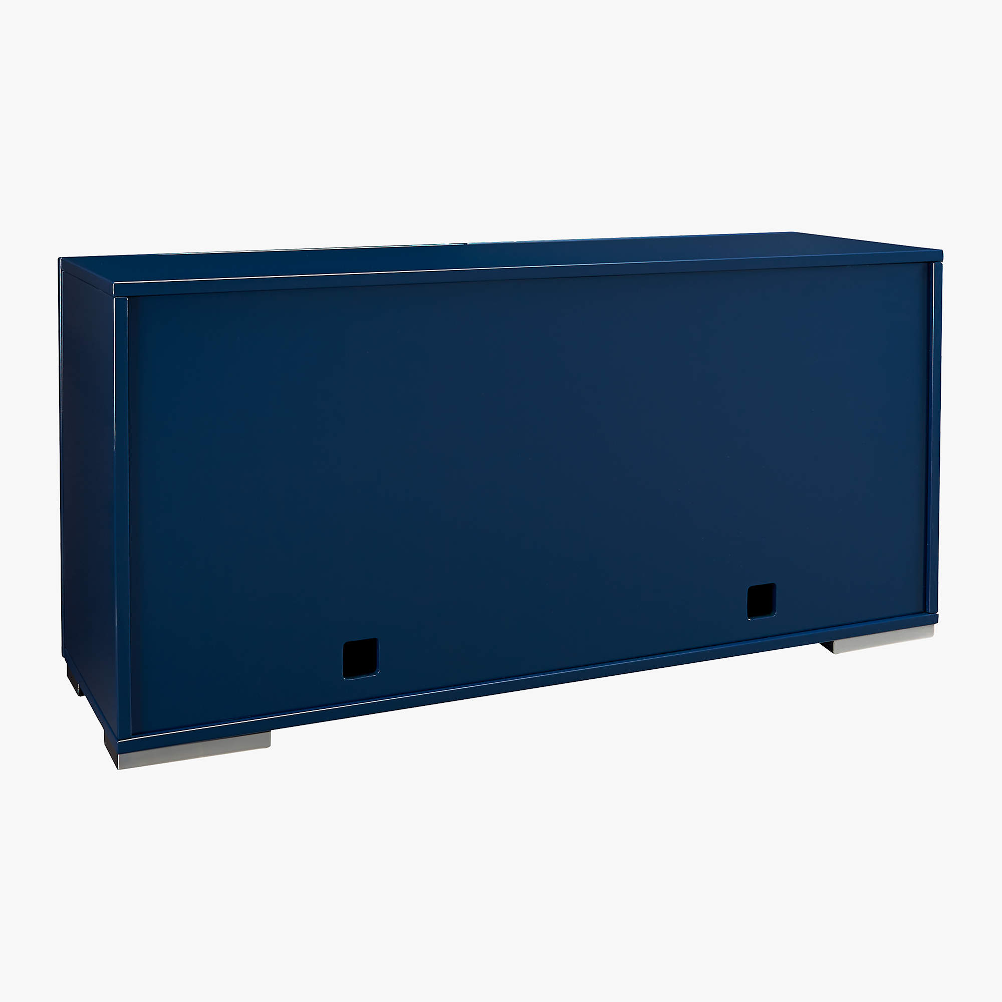 Fuel High Gloss Navy Blue Credenza thumbnail 5