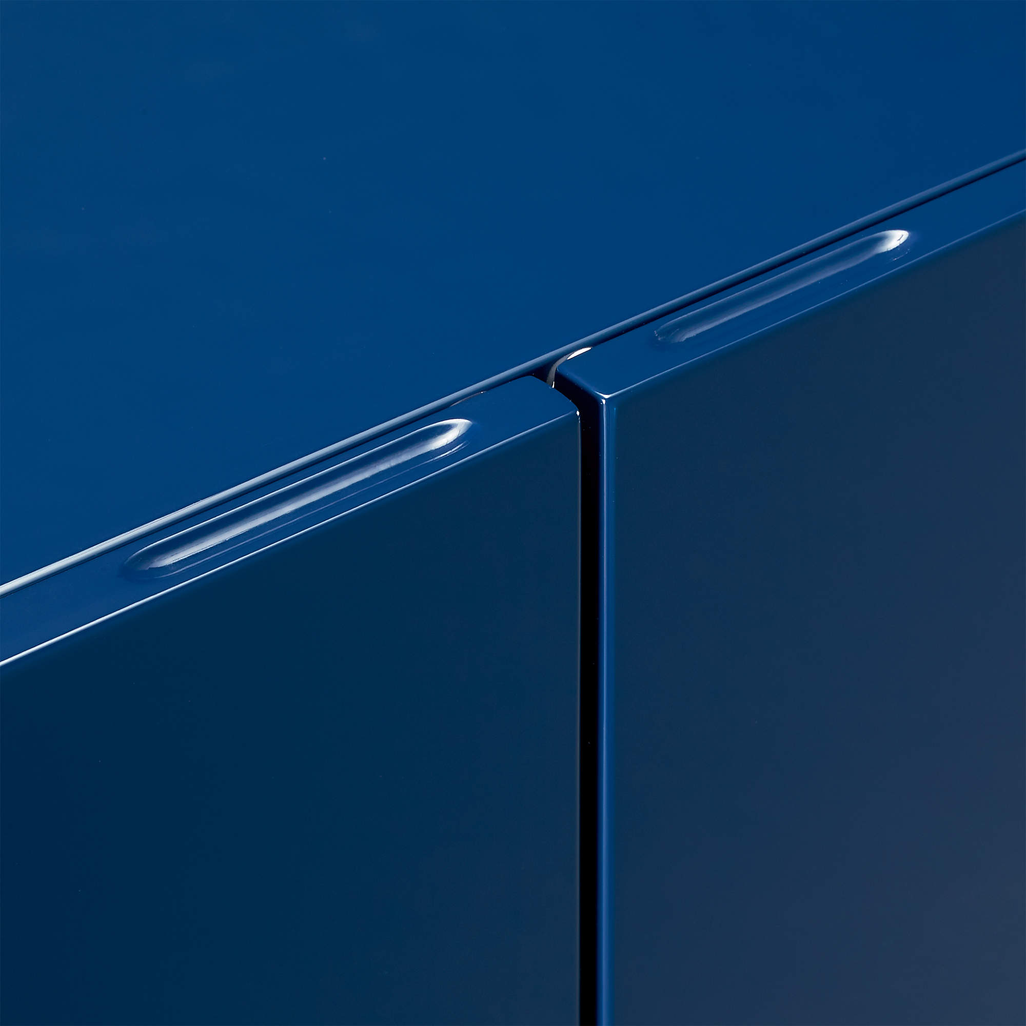 Fuel High Gloss Navy Blue Credenza thumbnail 6