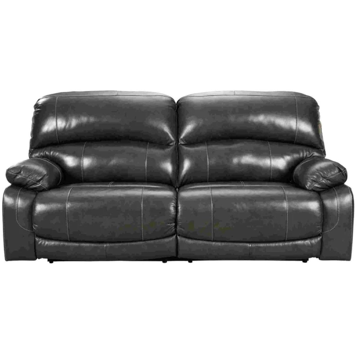 Mccroskey Leather Power Reclining Sofa thumbnail 2