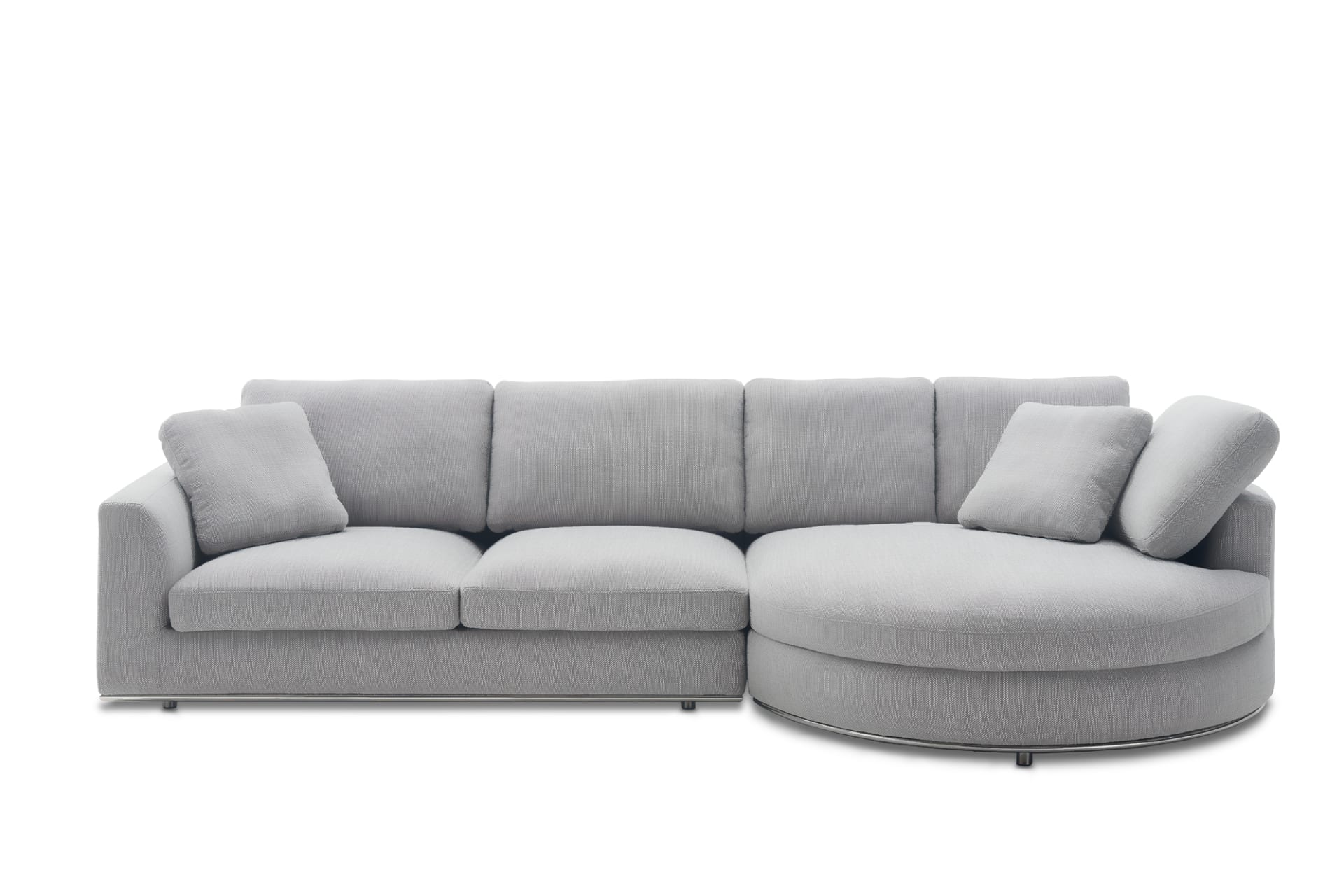 Hamilton Round Chaise Sectional Sofa thumbnail 3