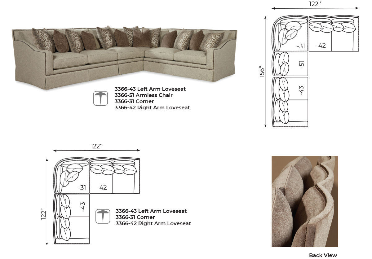 5 Seater Sectional Sofa thumbnail 2