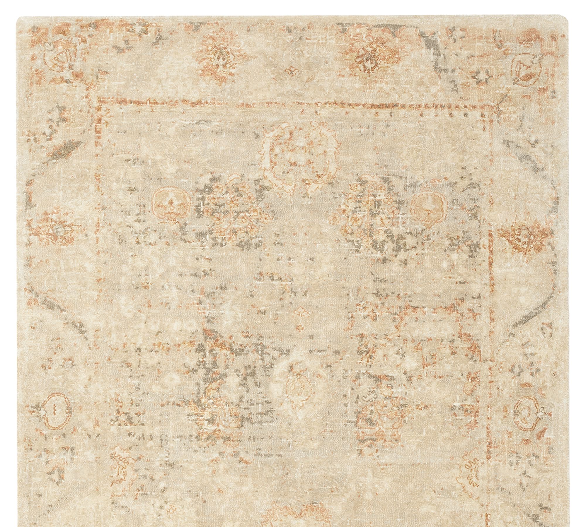 Nahla Hand Tufted Wool Rug-8"x10" thumbnail 3