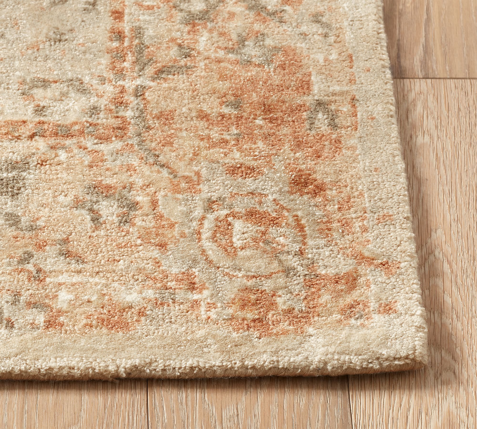Nahla Hand Tufted Wool Rug-8"x10" thumbnail 5