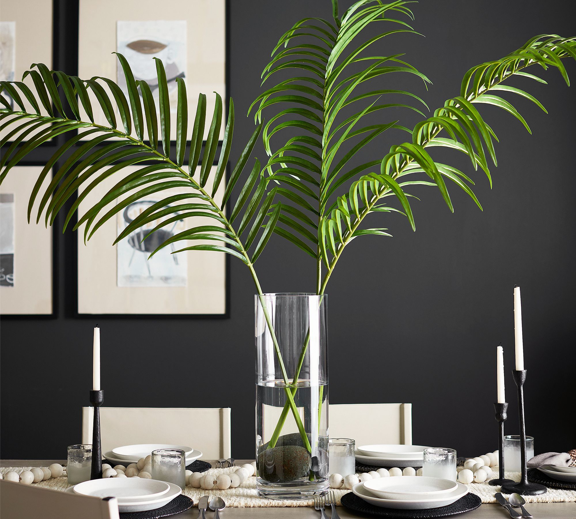 Faux Oversized Palm Leaf Branches thumbnail 2
