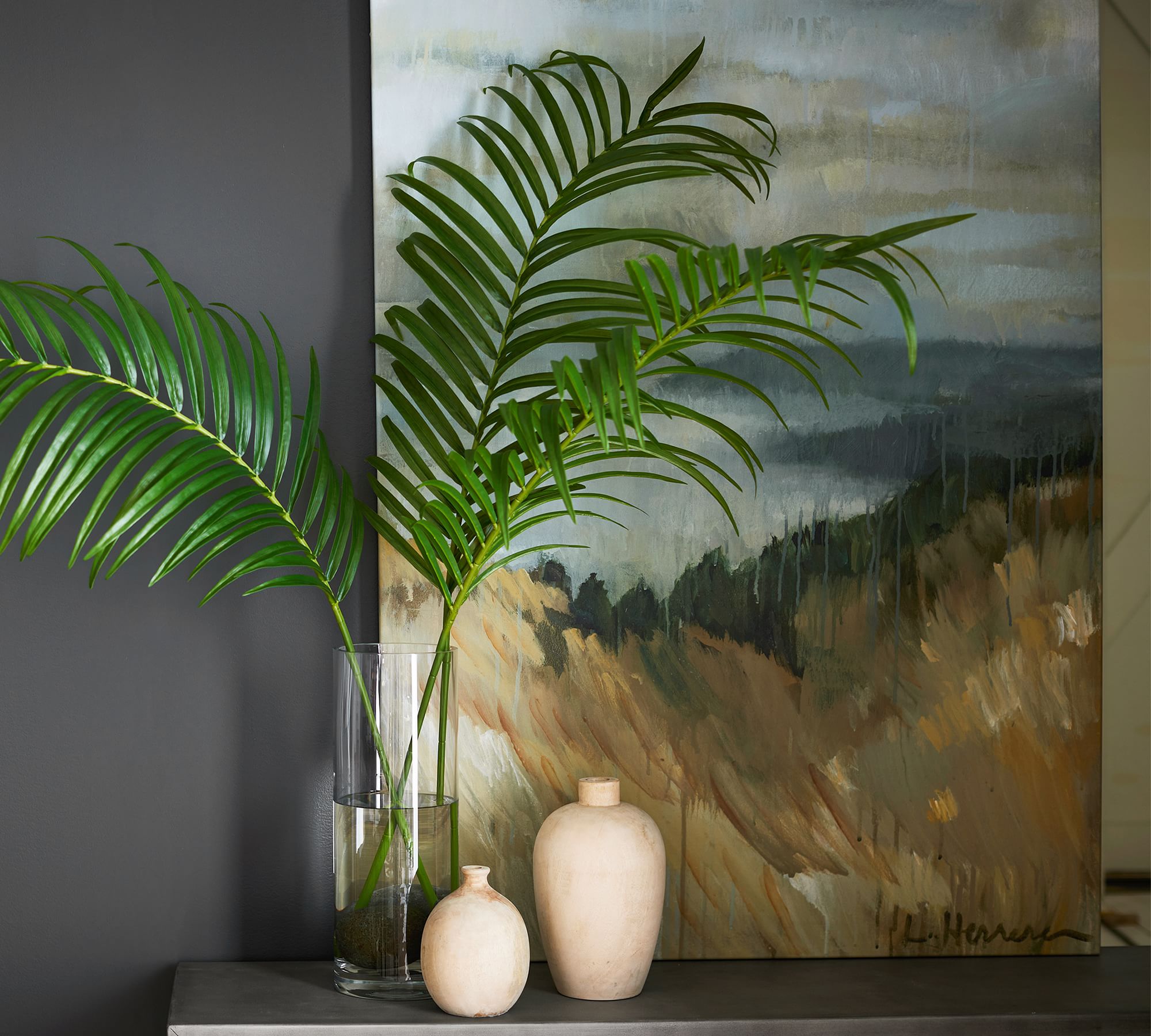 Faux Oversized Palm Leaf Branches thumbnail 7