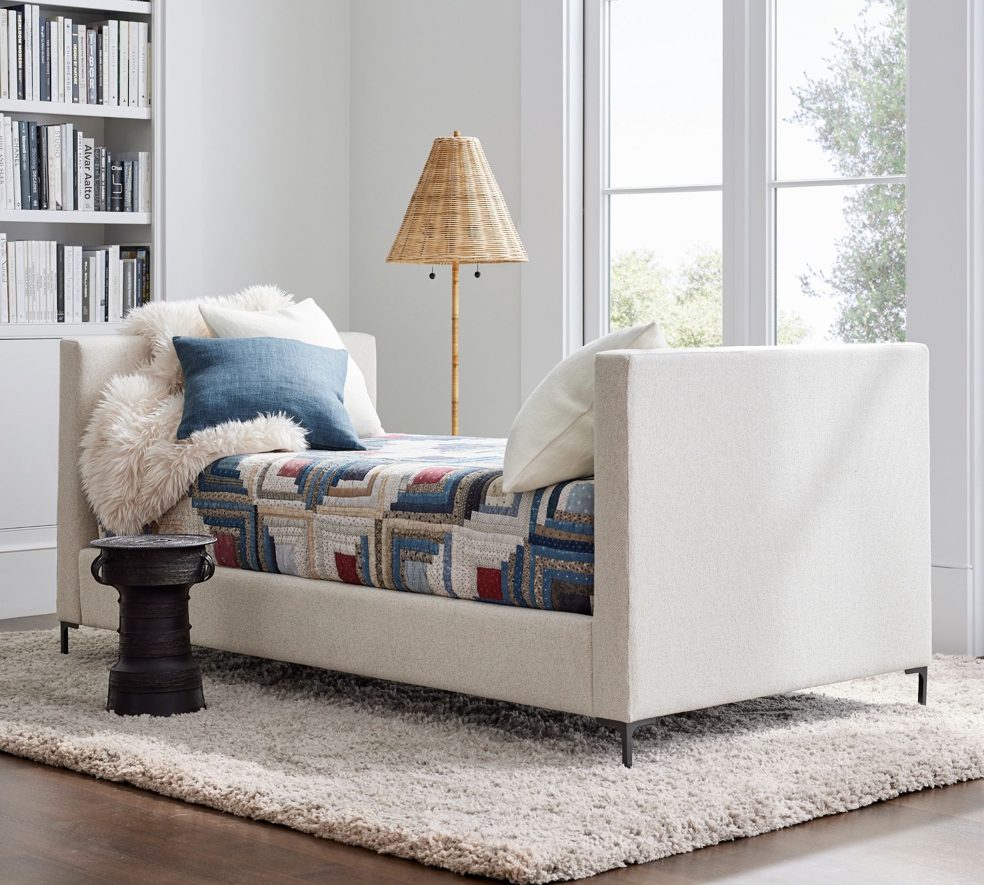 Marion Woven Floor Lamp thumbnail 2