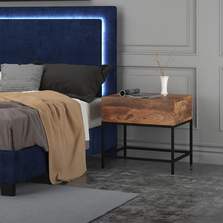 Prudenza Iron Nightstand thumbnail 2