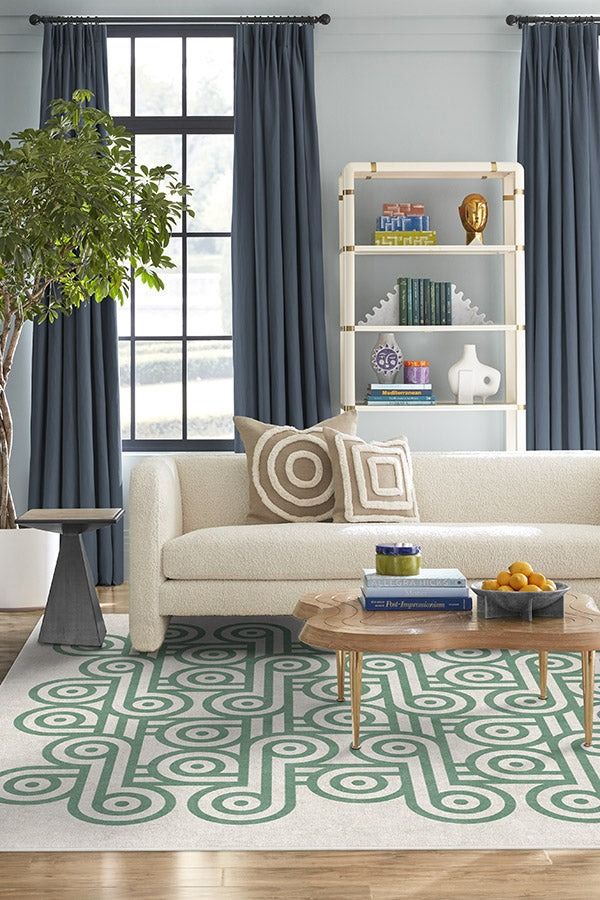 Jonathan Adler Pompidou Jade Premium Rug thumbnail 2