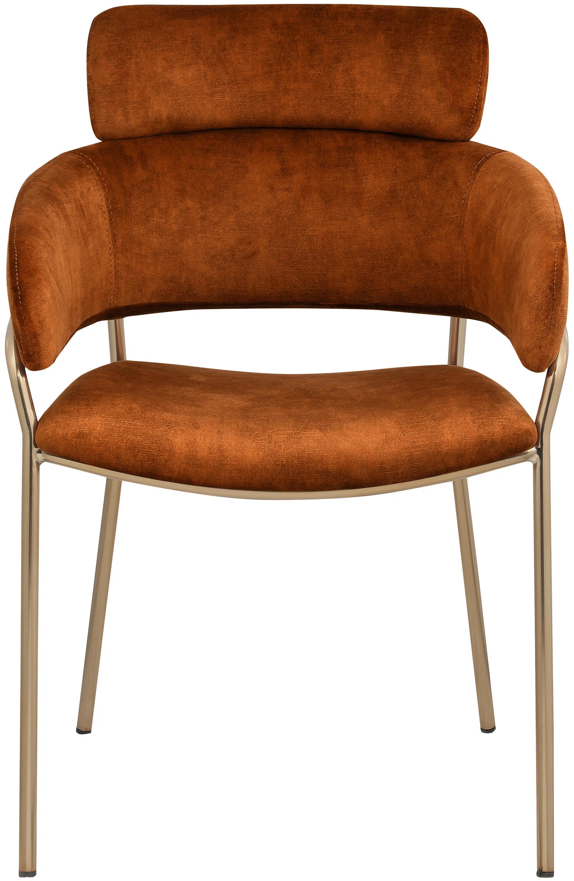 Yara Velvet Dining Chair ( Set of 2 ) thumbnail 3