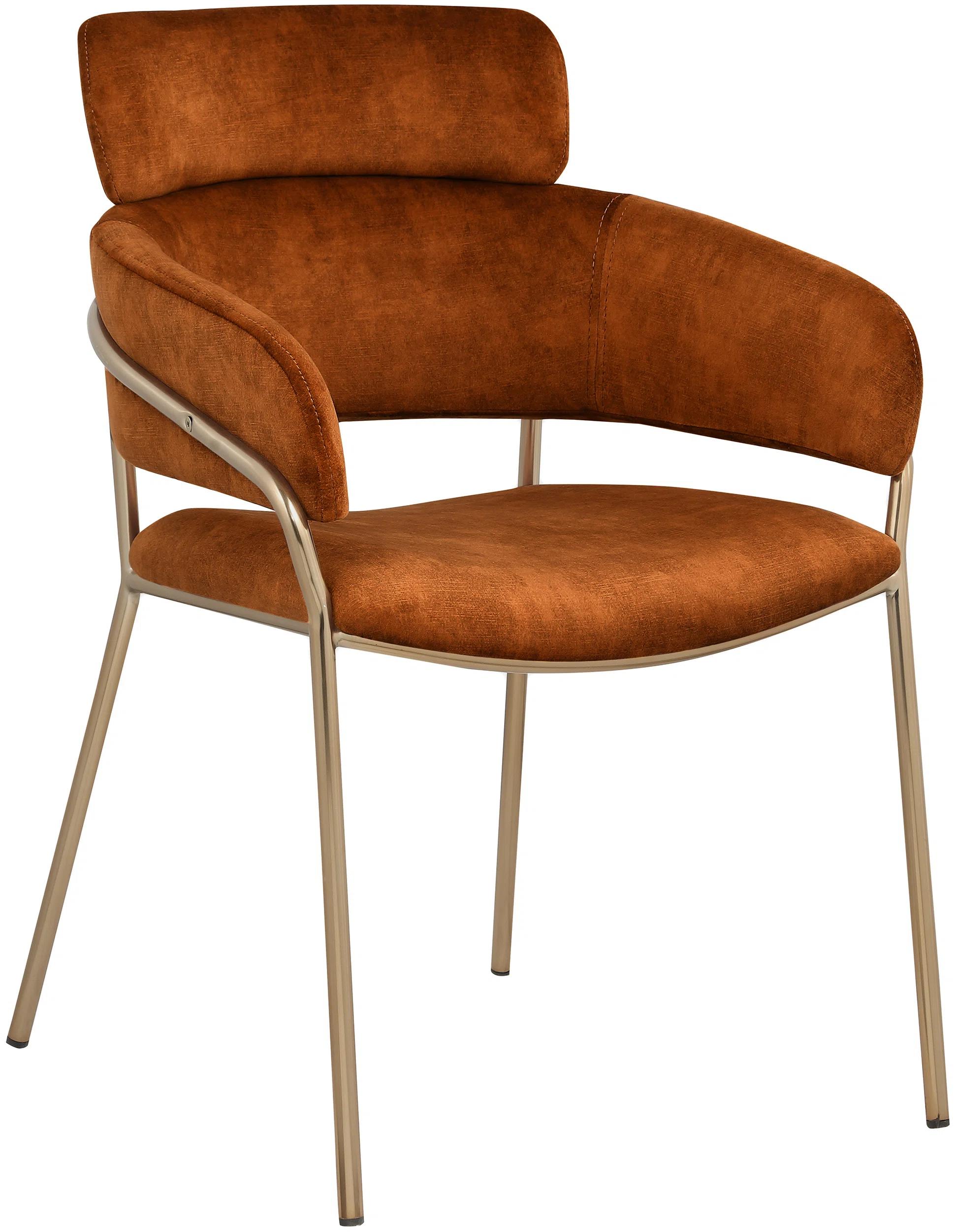 Yara Velvet Dining Chair ( Set of 2 ) thumbnail 4