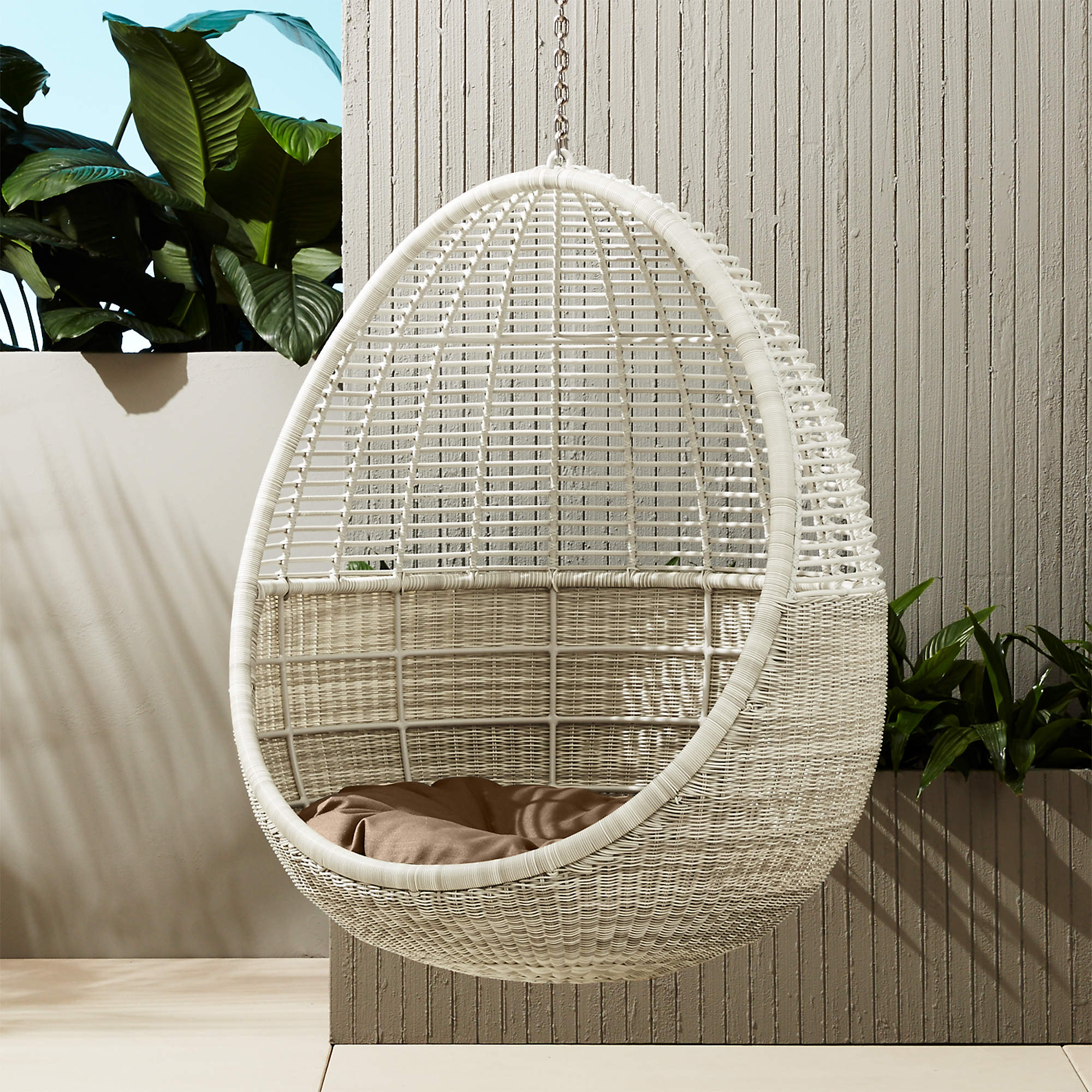 Pod Hanging Outdoor Chair with Cushion thumbnail 8