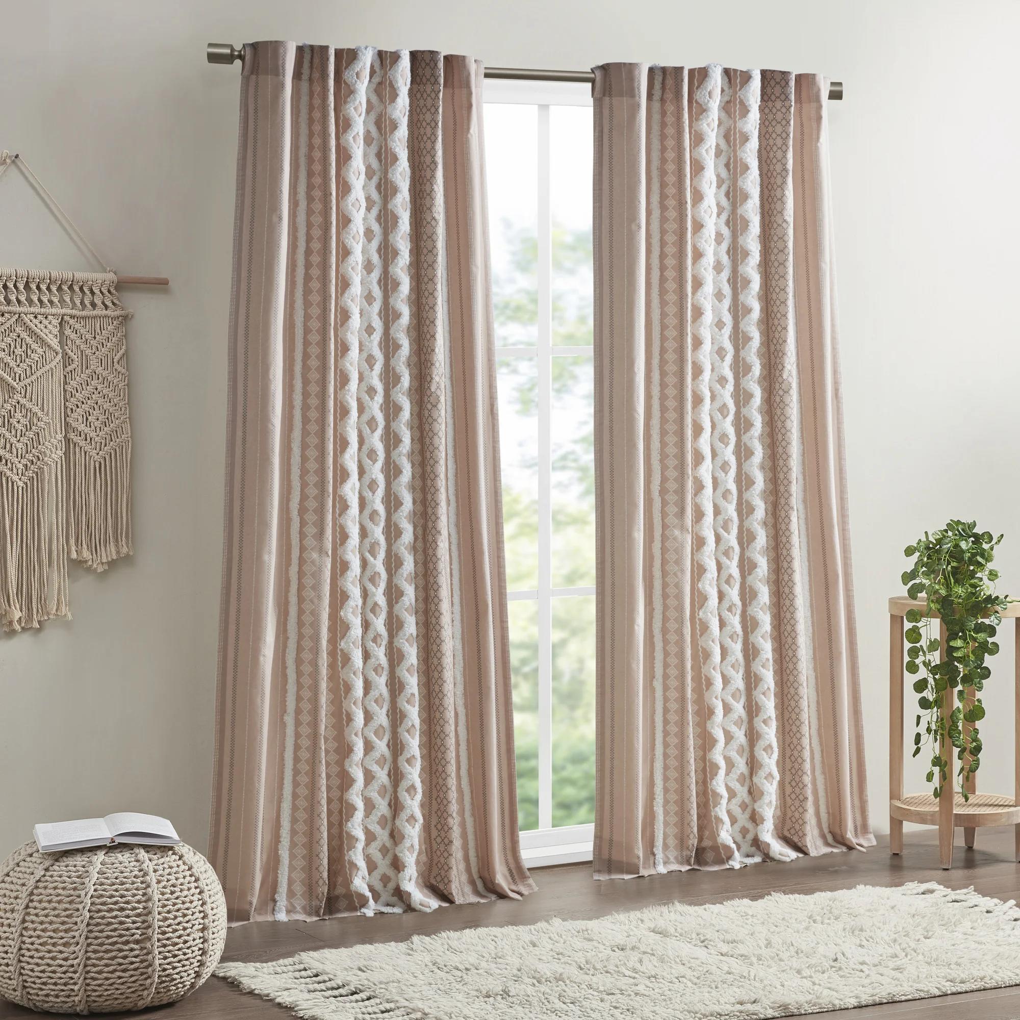 Admir Cotton Room Darkening Curtain Panel-84" thumbnail 2