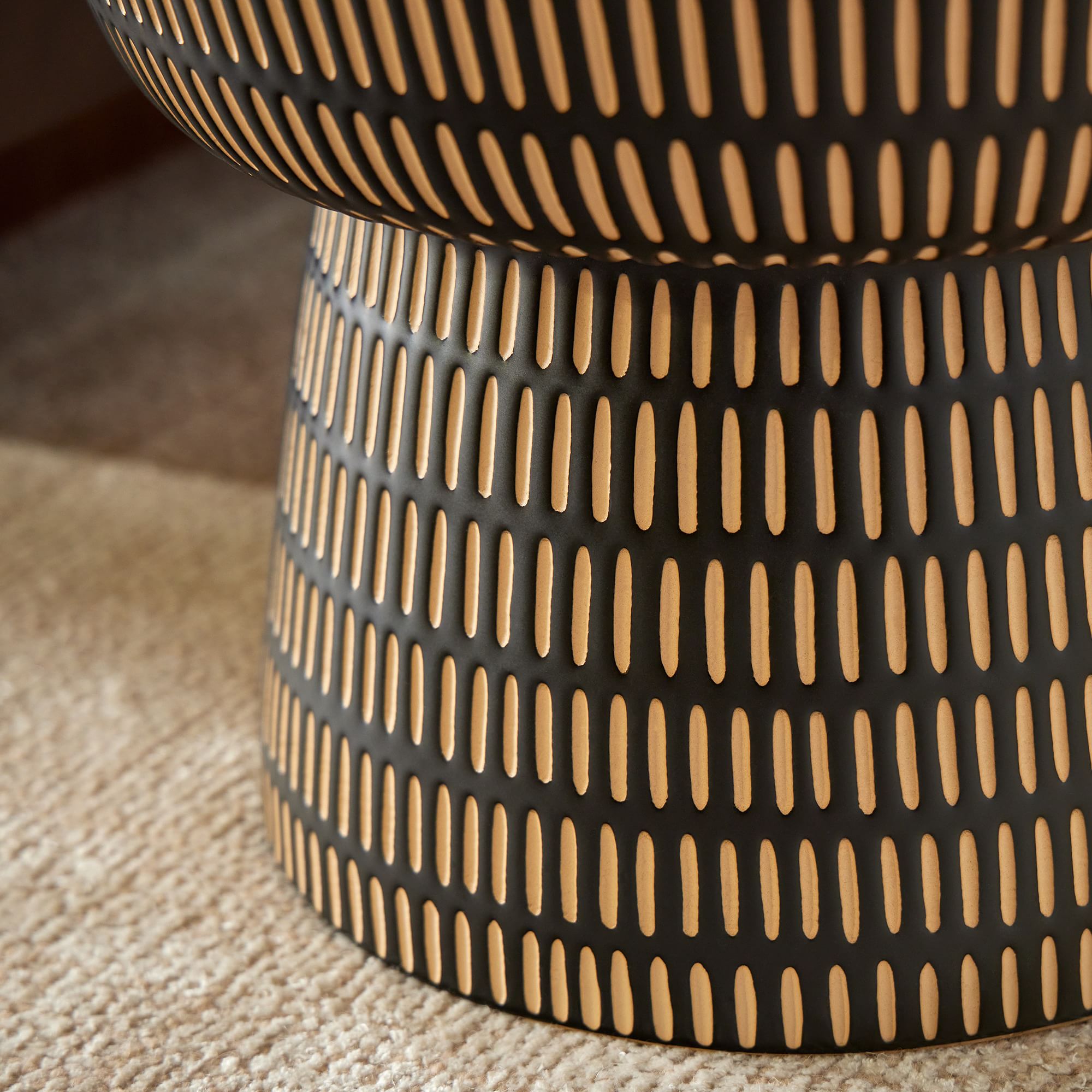 Faroe Textured Side Table thumbnail 3