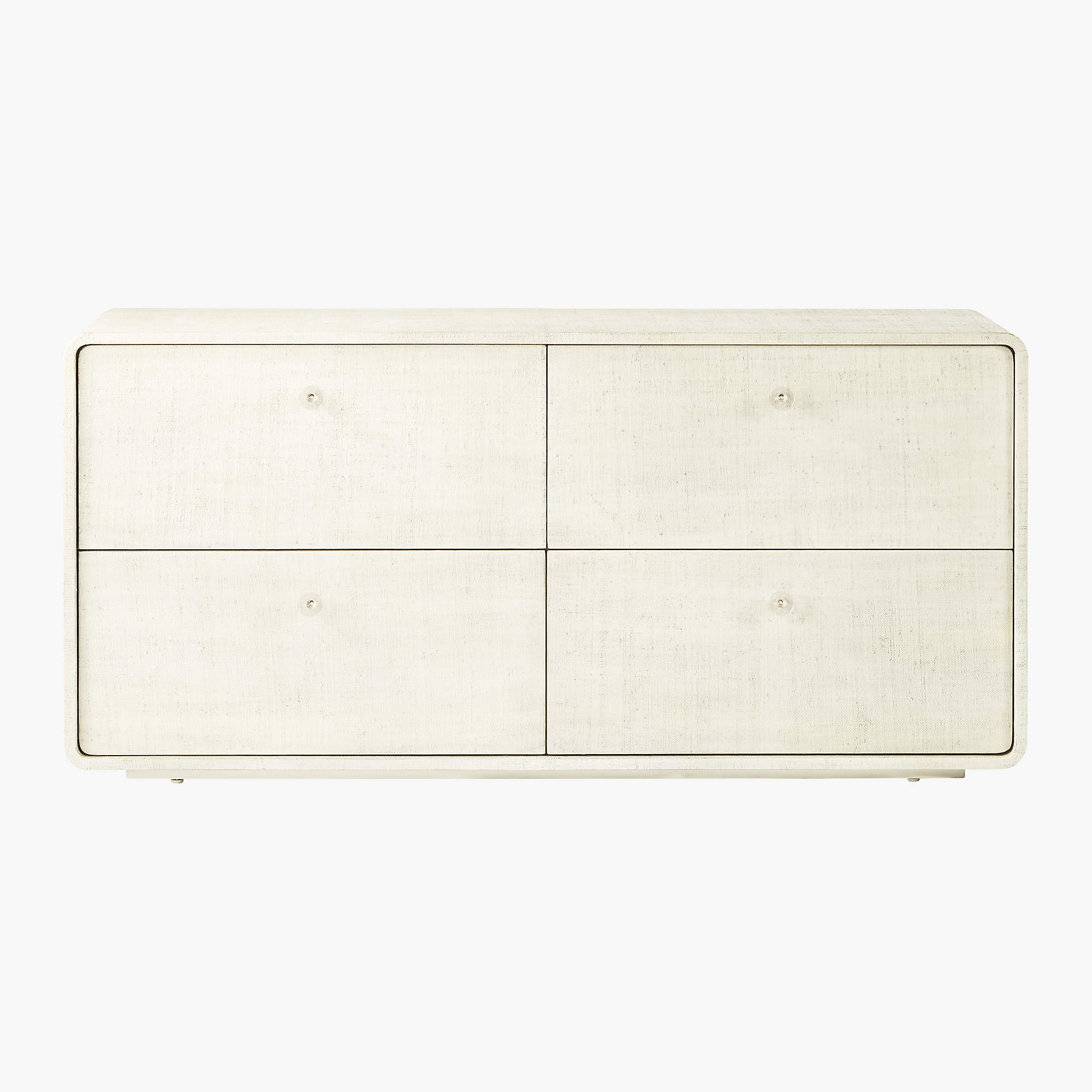 Archer Lacquered Linen Low Dresser thumbnail 3