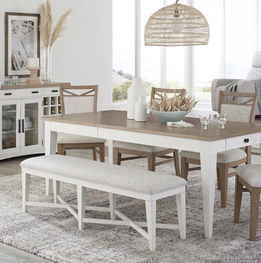 Akerah Upholstered Bench thumbnail 2