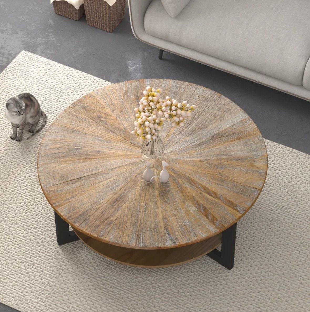 Round Coffee Table thumbnail 2