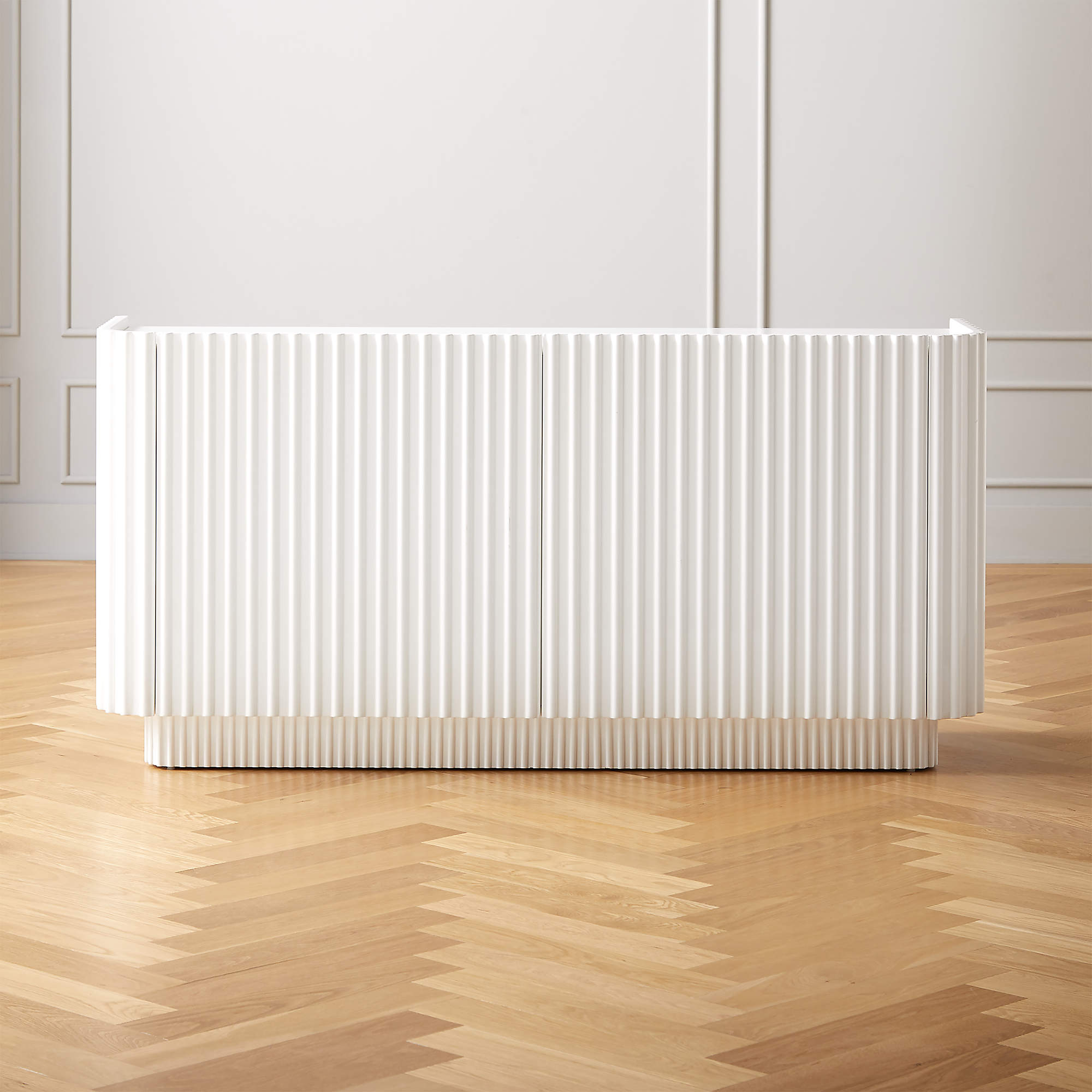 Truffle White Credenza thumbnail 2