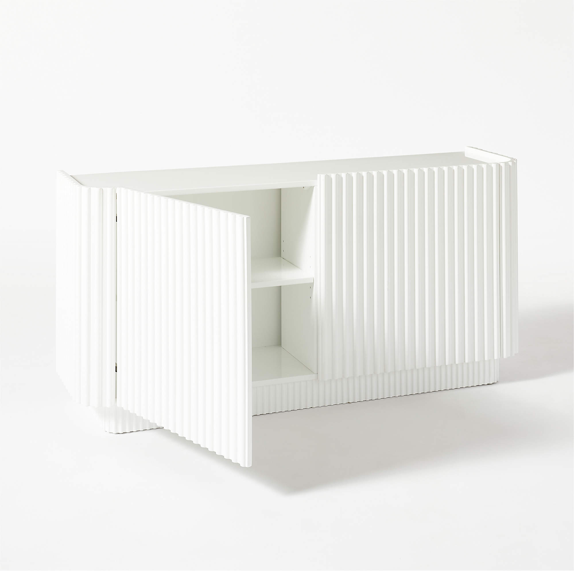 Truffle White Credenza thumbnail 6