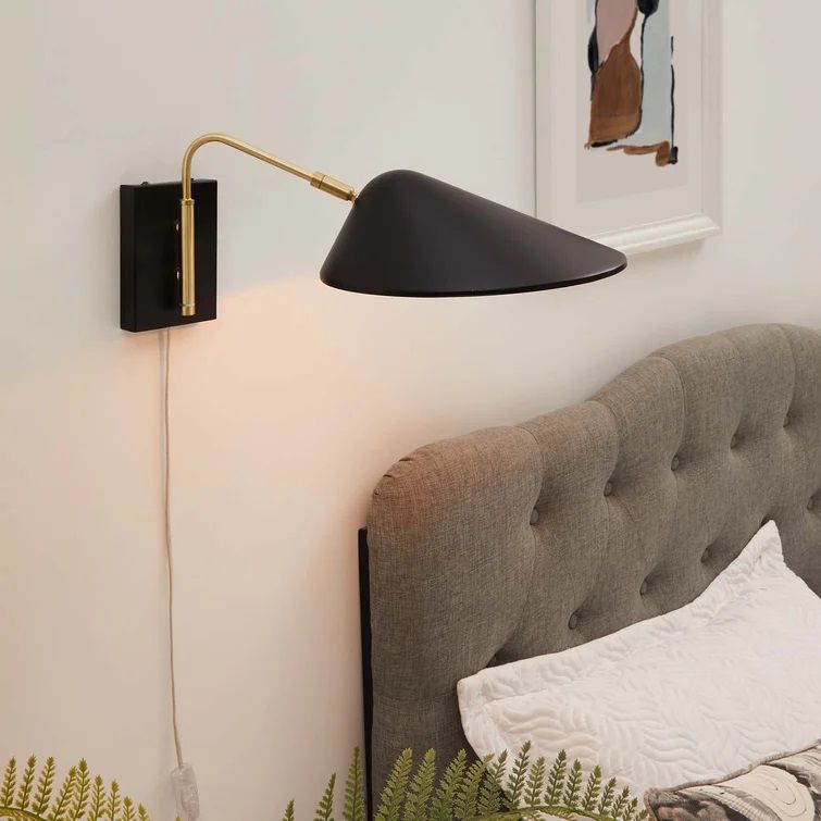 Solid Brass Swing Arm Sconce thumbnail 2