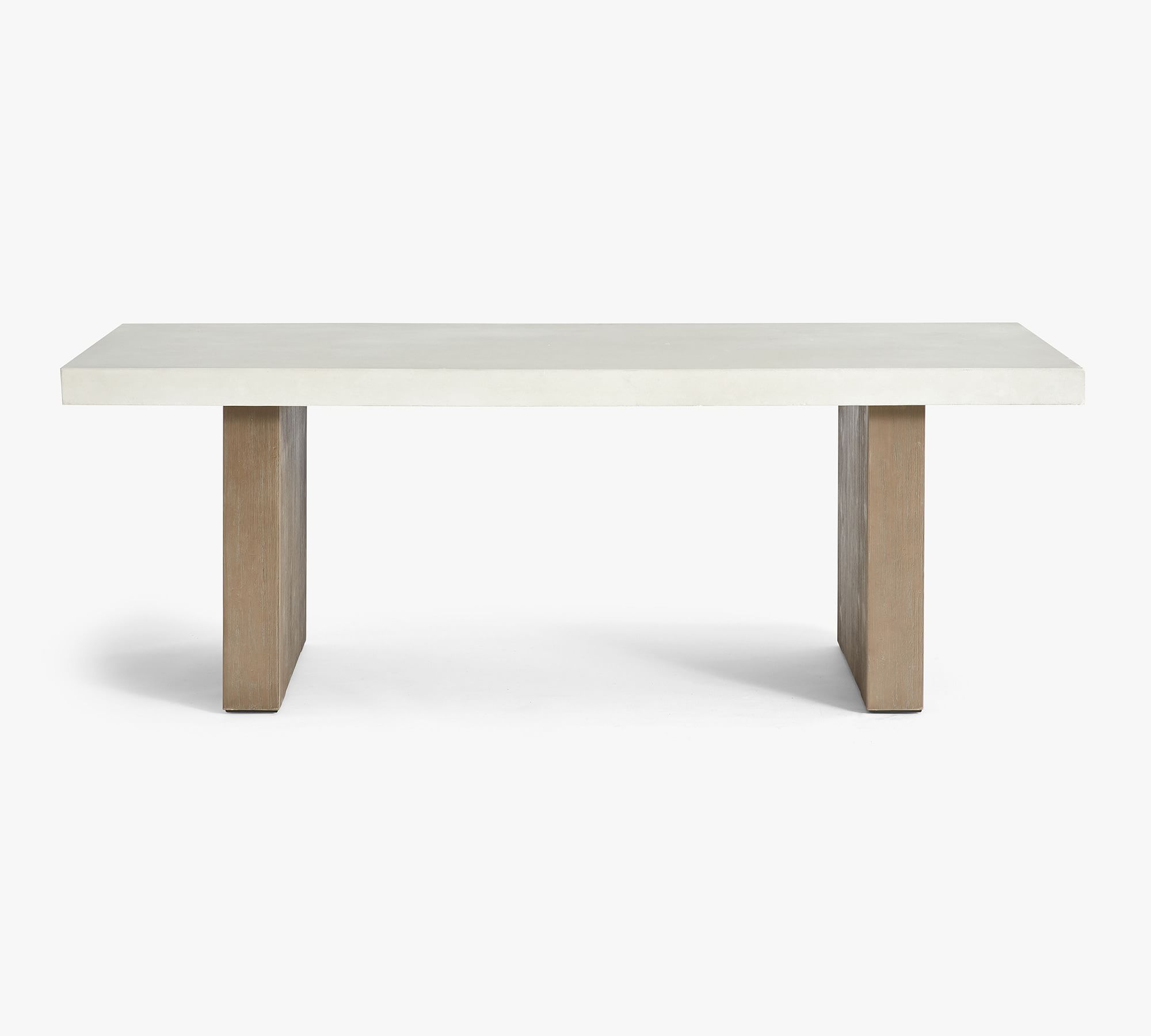 Pomona Concrete & Rectangular Outdoor Dining Table thumbnail 3