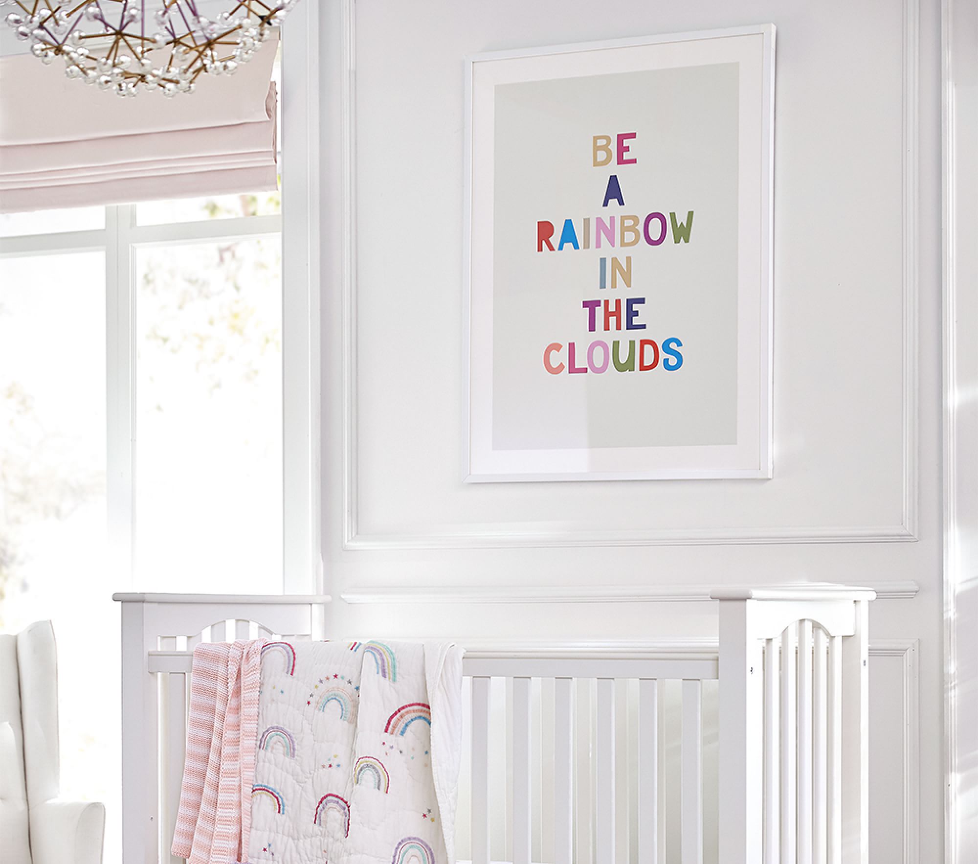 Minted Rainbow In A Cloud Wall Art By Hanna Mac with Frame-18"x24" thumbnail 3