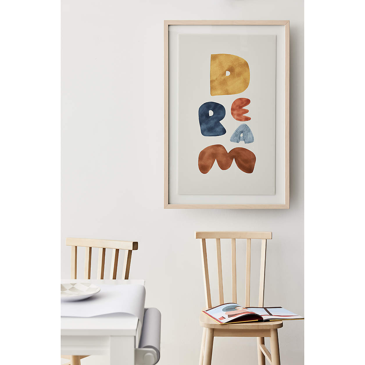 Dream Large Wall Art Print with Frame-24"x36" thumbnail 3