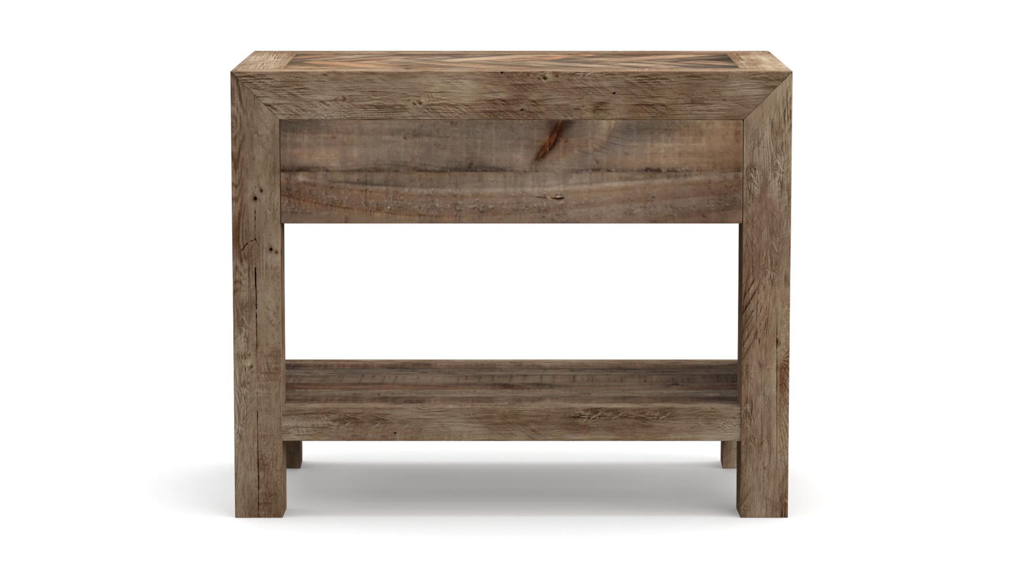 Hensley Reclaimed Wood Nightstand thumbnail 3