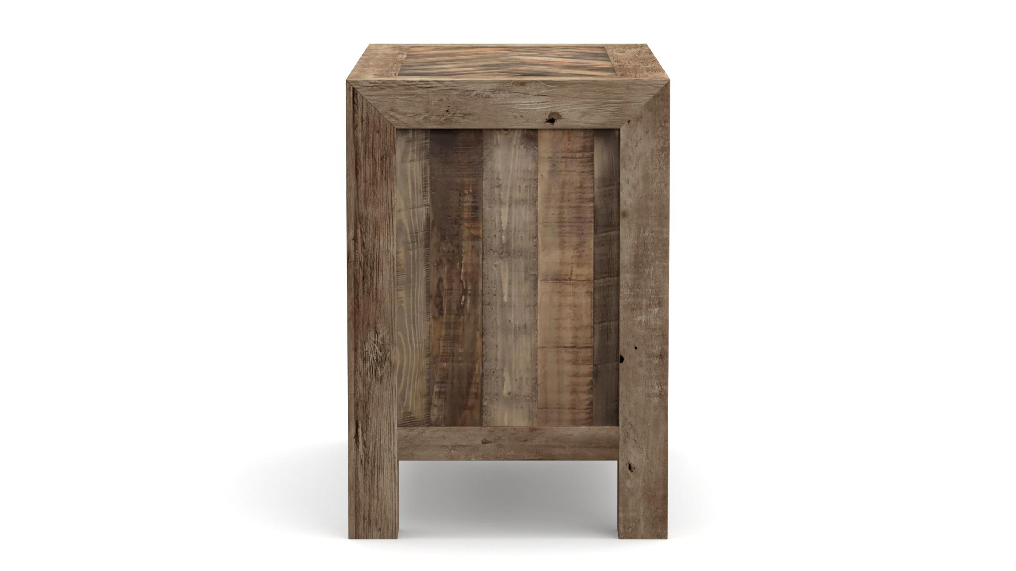 Hensley Reclaimed Wood Nightstand thumbnail 4