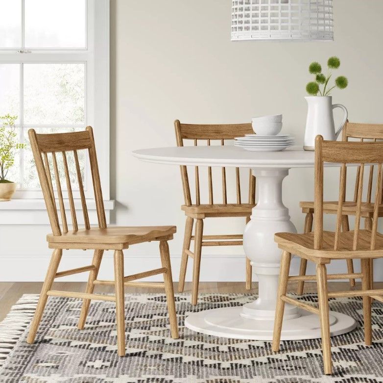 Hassell Wood Dining Chair Set of 2 thumbnail 2