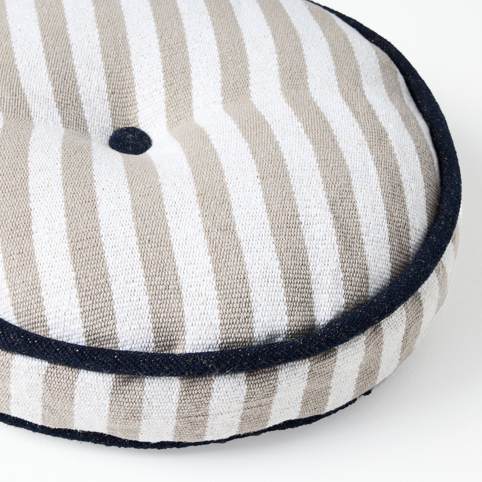 Pop Stripe Round Pillow thumbnail 3