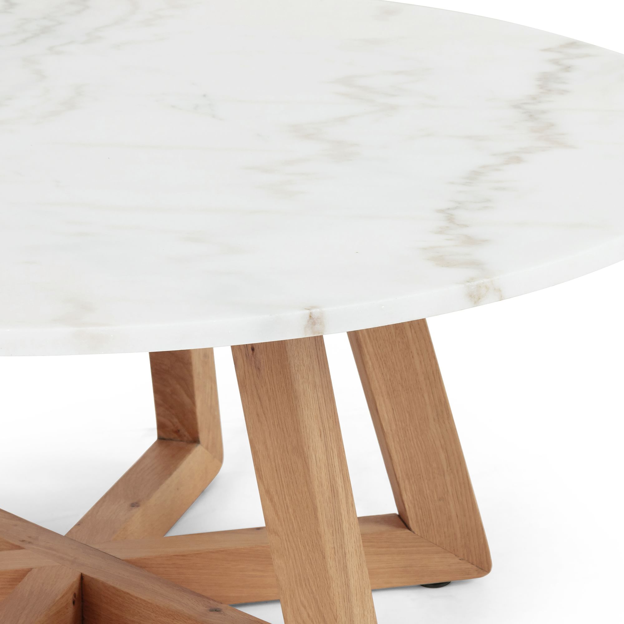 Fanned Base Round Coffee Table thumbnail 4