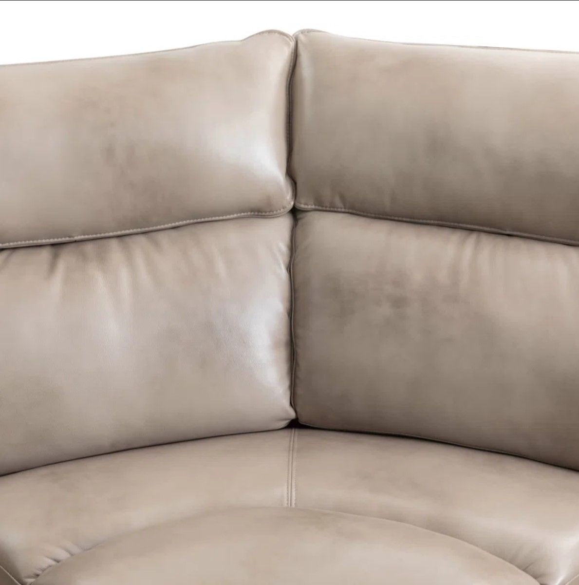 6 Piece Leather Power Reclining Sectional thumbnail 3