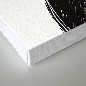 Black White Whippet Dog Portrait thumbnail 2