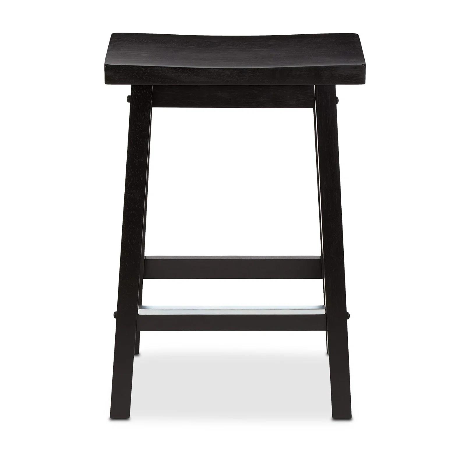 Solid Wood Stool-Set of 2 thumbnail 3