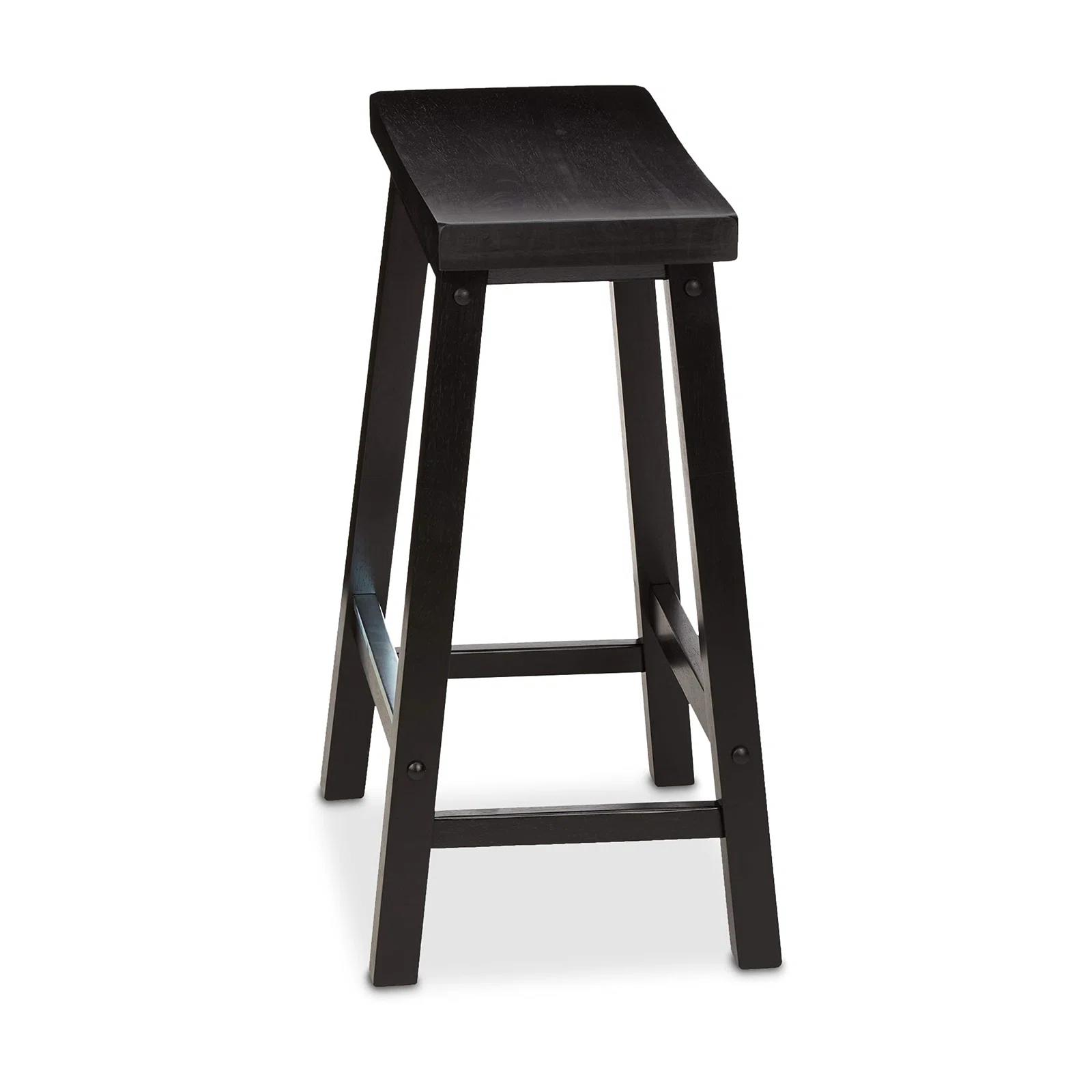Solid Wood Stool-Set of 2 thumbnail 4