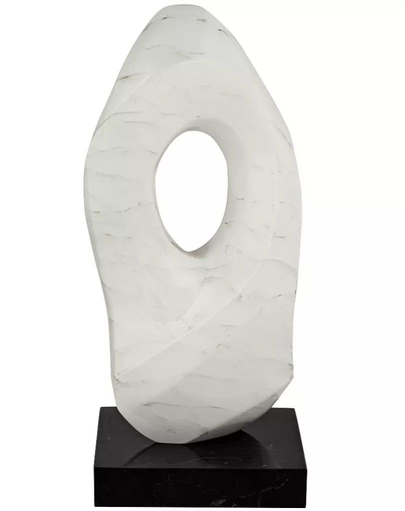 Studio Kentwell Painted White Sculpture thumbnail 3