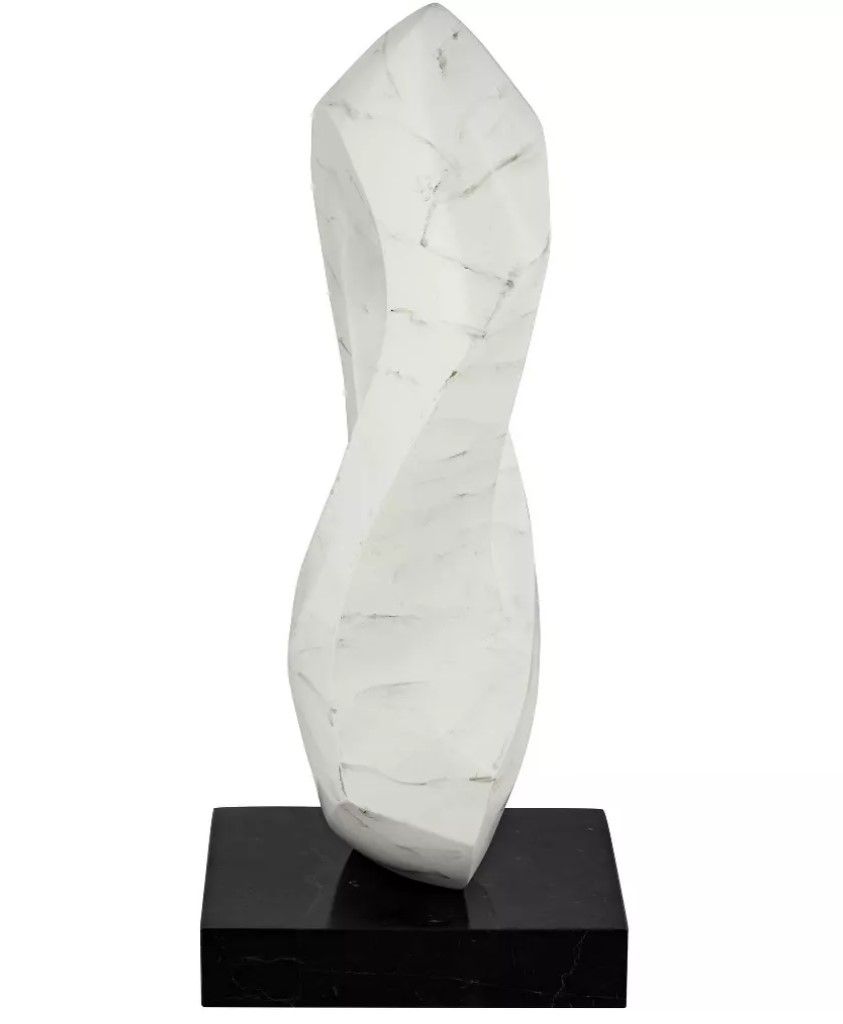Studio Kentwell Painted White Sculpture thumbnail 4