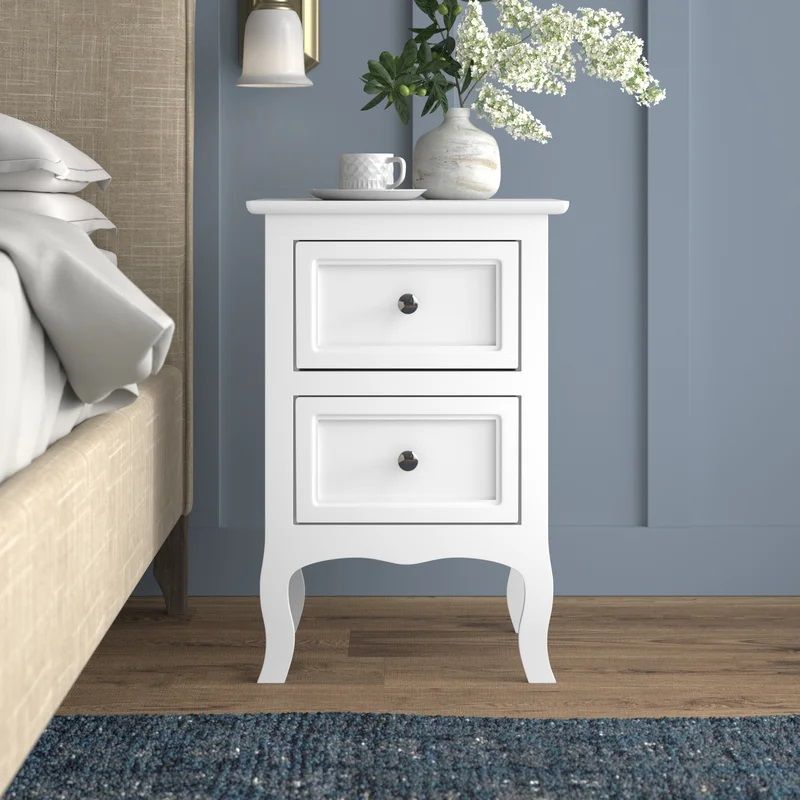 Authement Manufactured Wood Nightstand Set of 2 thumbnail 2
