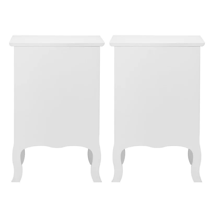 Authement Manufactured Wood Nightstand Set of 2 thumbnail 3