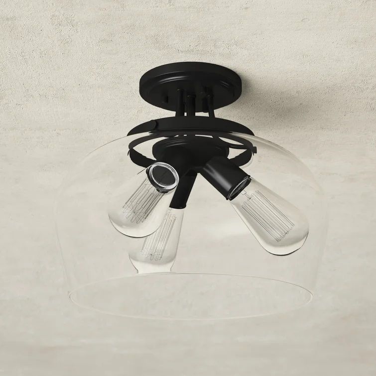 Breena Glass Semi Flush Mount thumbnail 2