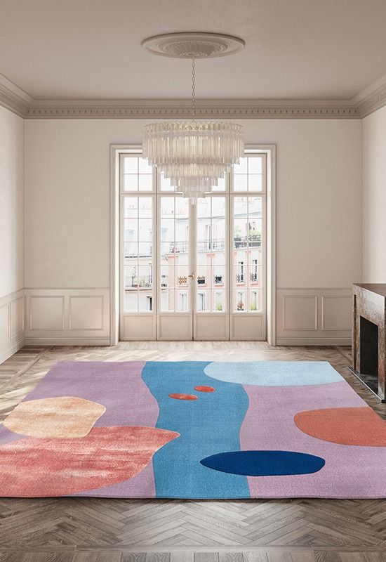 SECRET GARDEN PATTERNED WOOL RUG thumbnail 2