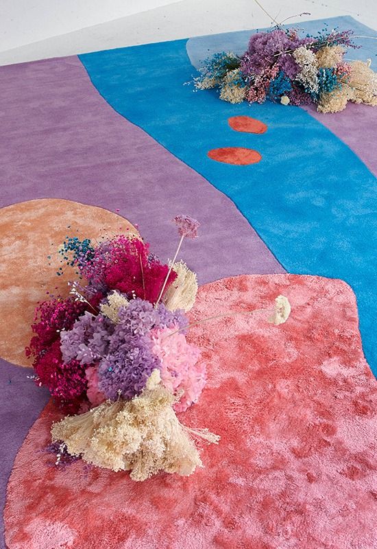 SECRET GARDEN PATTERNED WOOL RUG thumbnail 3